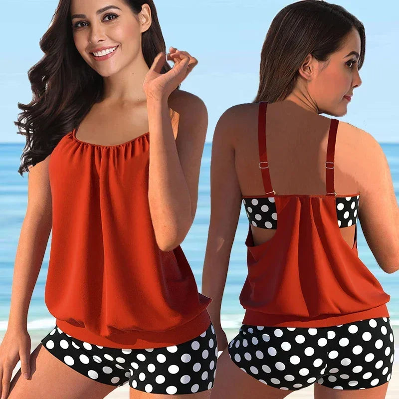Abigail | Conjunto de Tankini Elegante para Mujeres