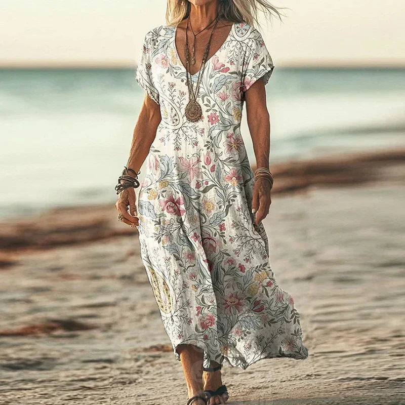 Claudia | Vestido Midi Floral