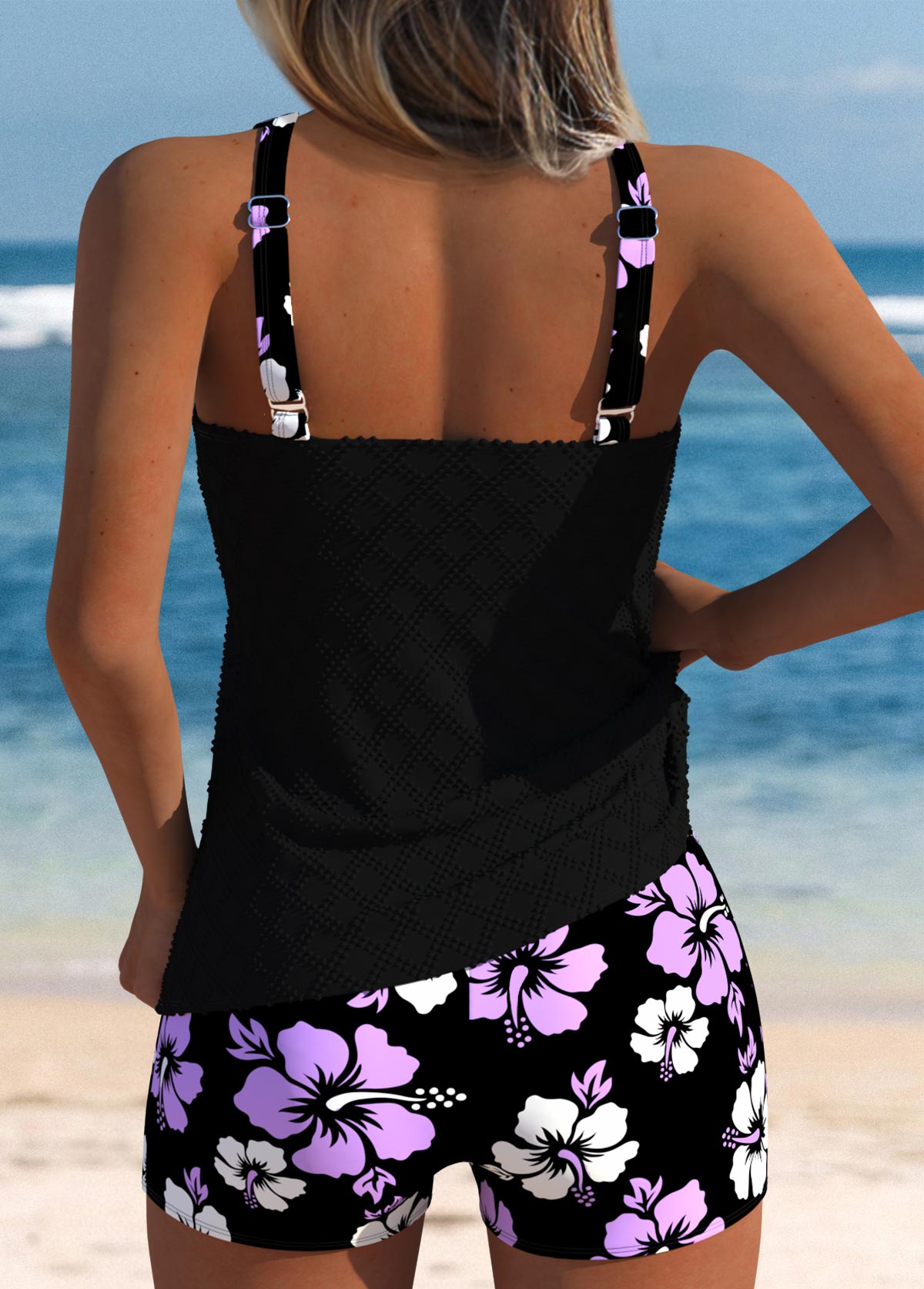 Arabelle | Conjunto de Tankini con Estampado Floral